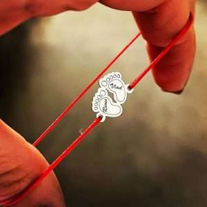 Brățara figurina 15 mm talpite bebe