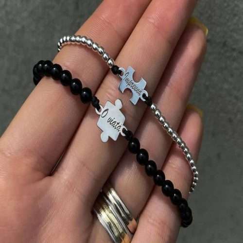 Set puzzle baza bile/onix