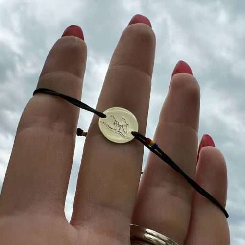 Brățara gimnastă bănuț 12 mm