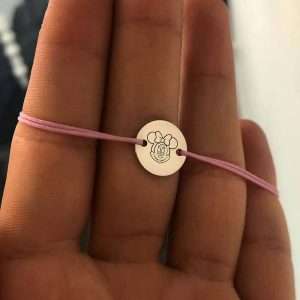 Brățara Minnie mouse bănuț 15 mm